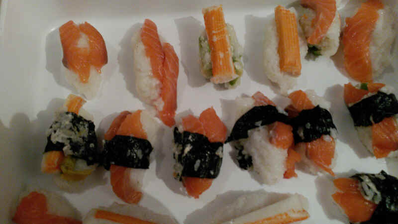 Receta de nigiri sushi