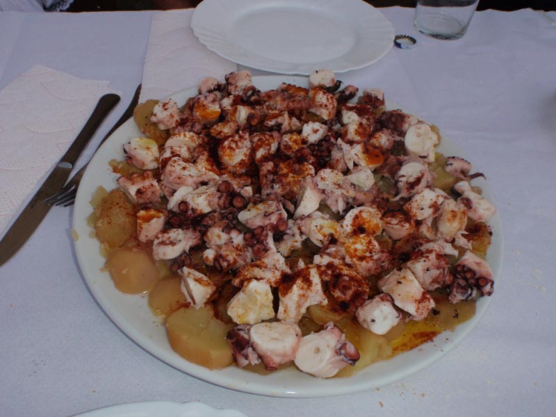 Receta de pulpo a la gallega