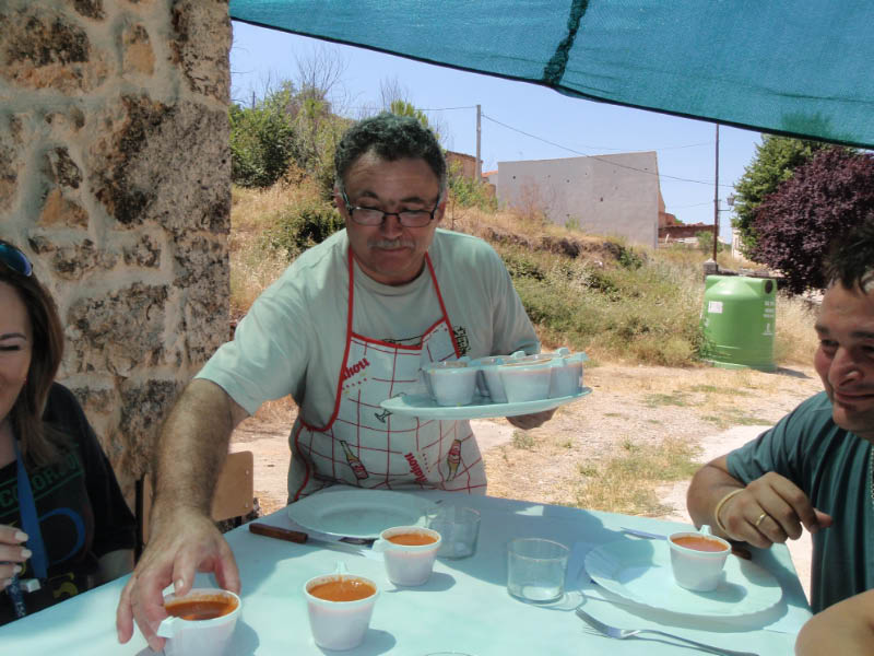 Empezamos con el gazpacho