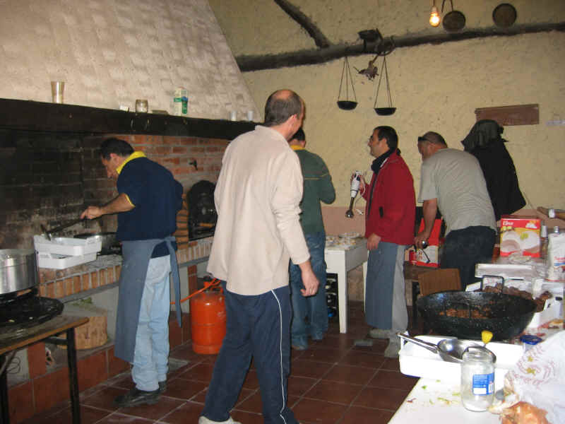 Cocinando en el horno