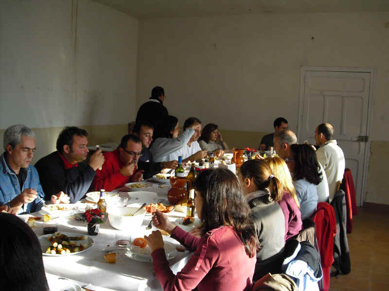 Empezamos la comida