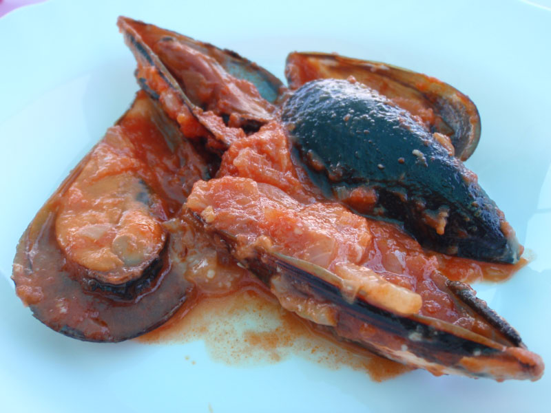 Receta de mejillones a la florentina