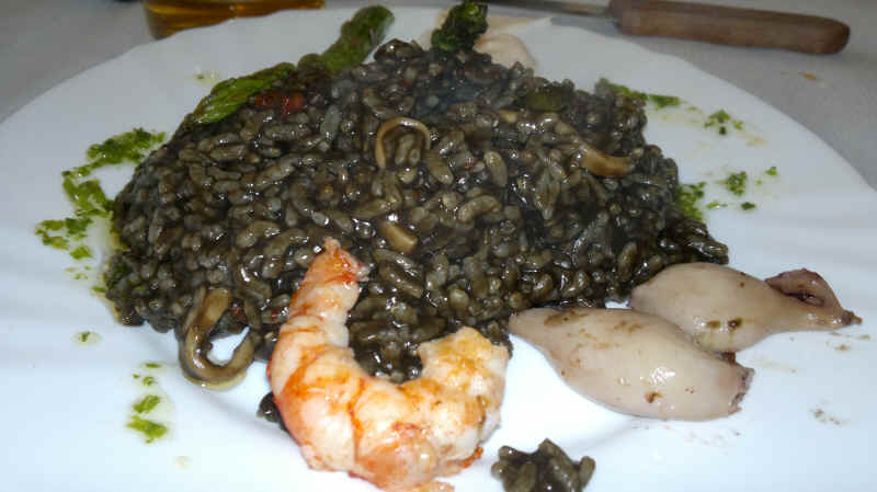 Receta de arroz negro