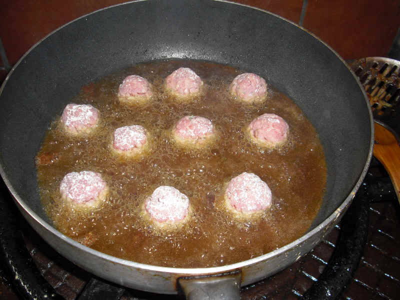 Receta de albóndigas con sepia