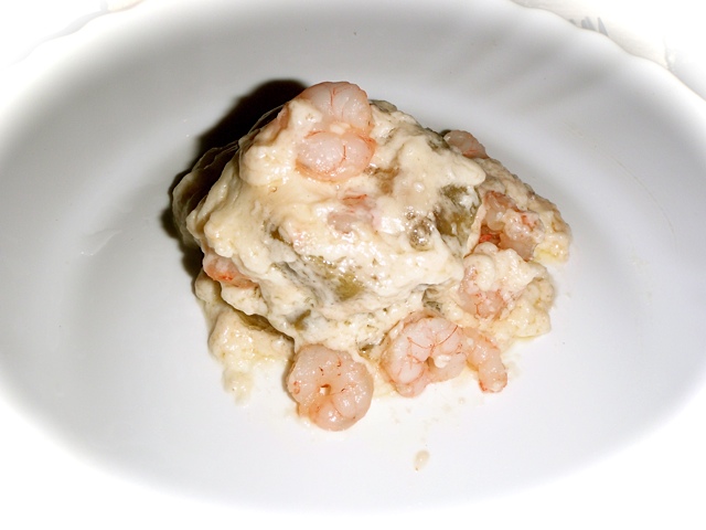 Receta de pastel de berenjena con gambas