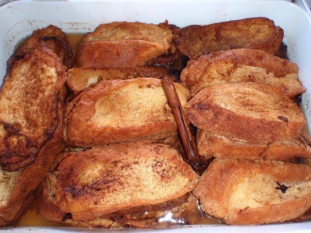 Receta de torrijas