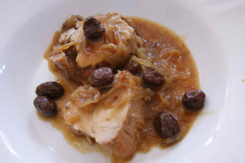 Receta de solomillo de cerdo con salsa Pedro Ximénez