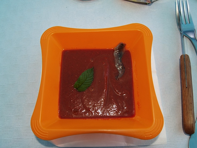 Gazpacho de remolacha