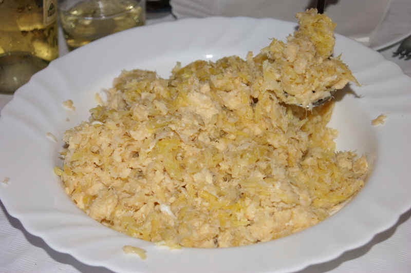 Receta de bacalao a la portuguesa