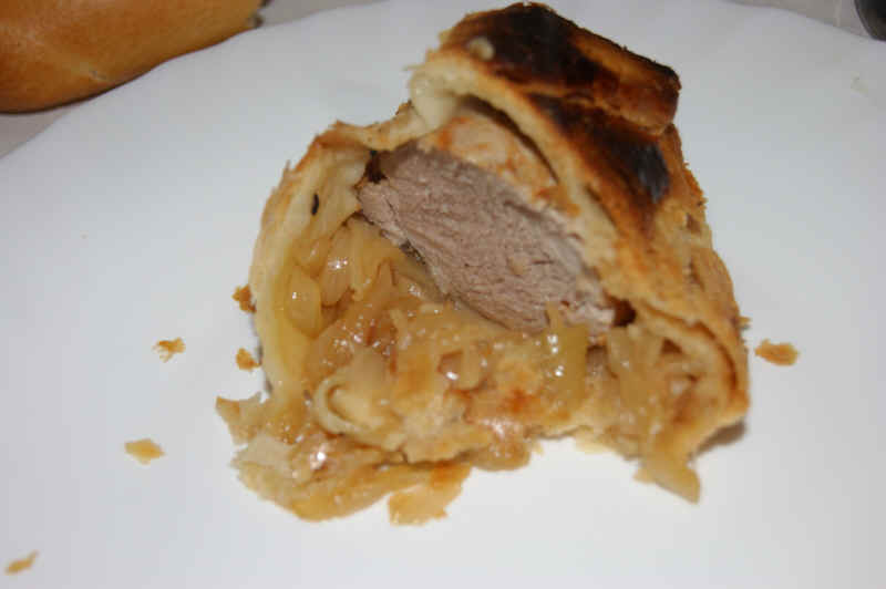 Receta de solomillo Wellington