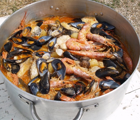 Receta de suquet de pescado y marisco