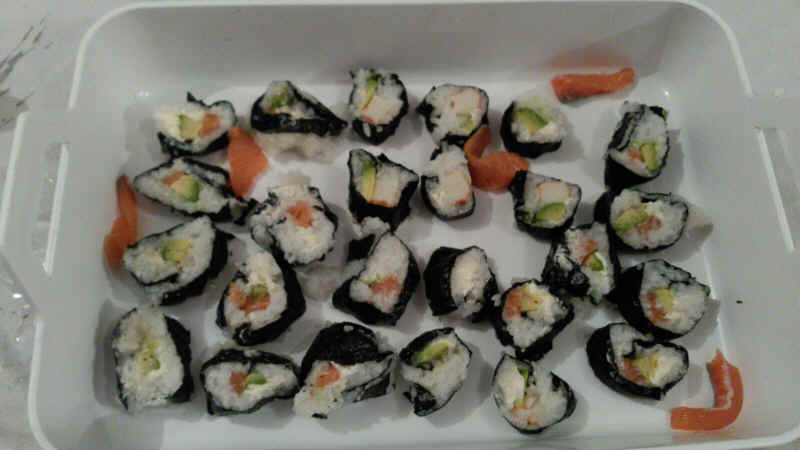 Receta de makis sushi