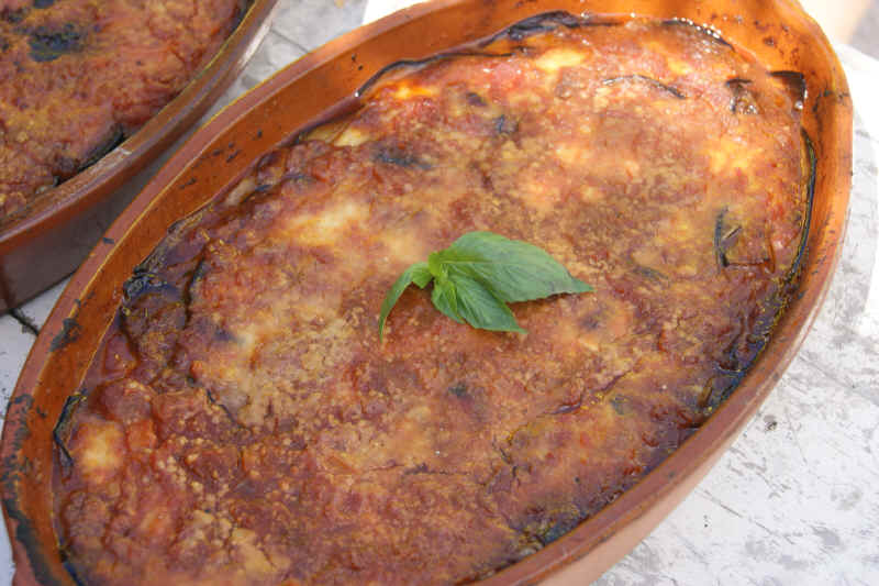 Receta de melanzane alla parmigiana