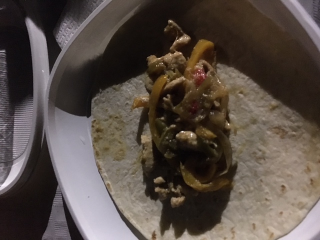 Receta de fajitas de pollo