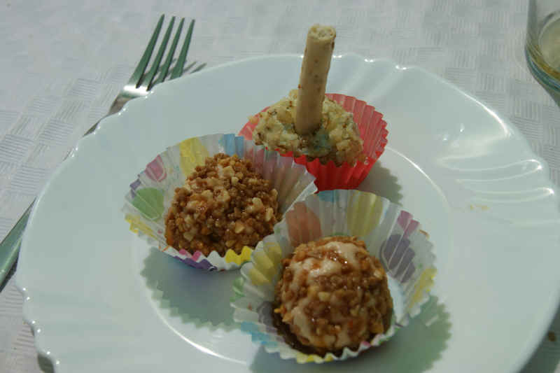 Receta de ChupaChups® de queso y nueces