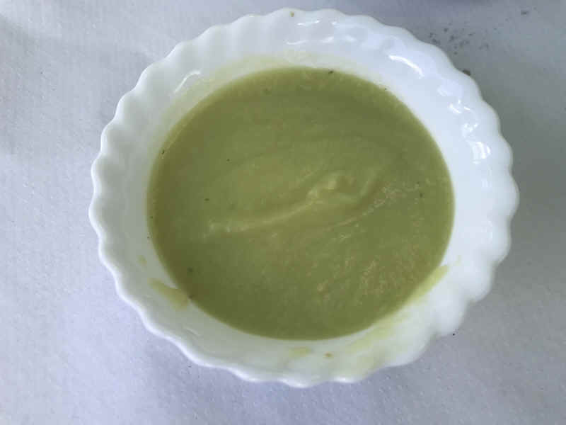 Crema fría de melón y aguacate