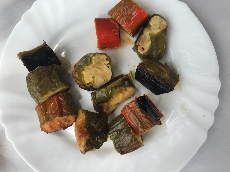 Receta de morcilla de Burgos con queso de cabra