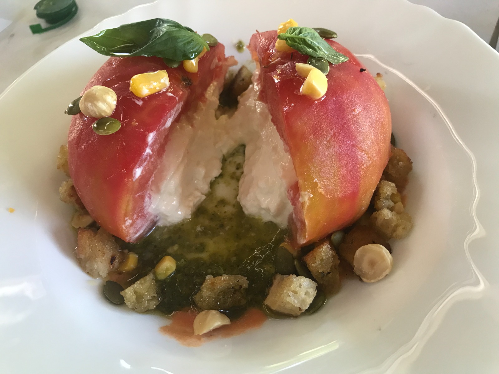 Receta de tomate relleno