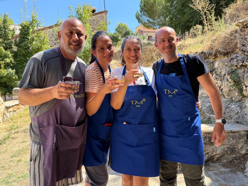 Los cocineros de la jornada