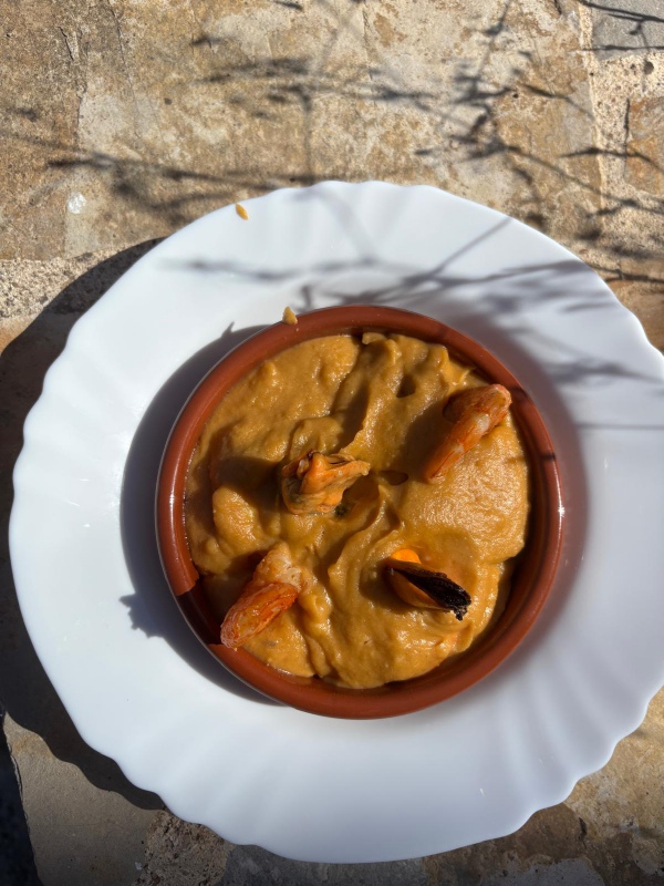 Gachas de marisco Gachas de marisco