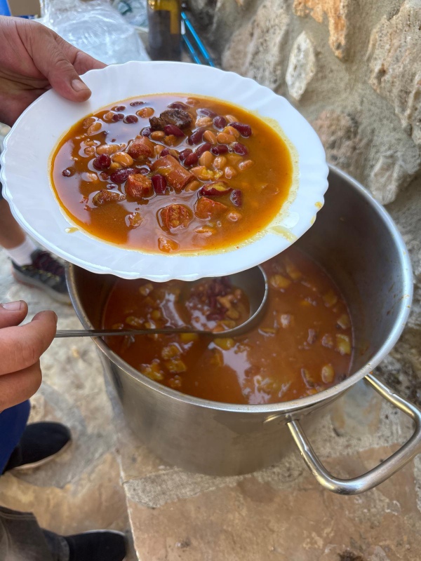 Judías pintas con chistorra Judías pintas con chistorra